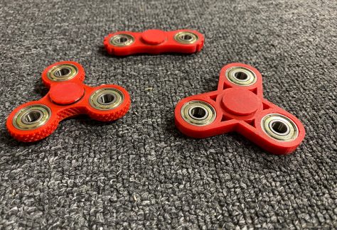 Selbst hergestellte Fidget-Spinner