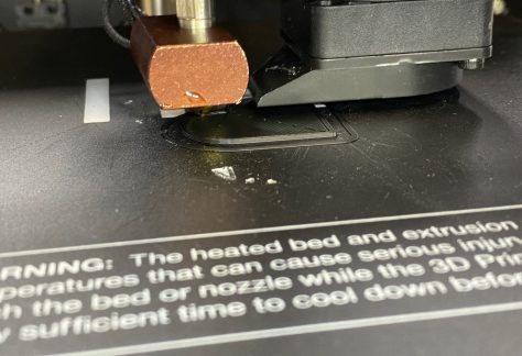 Testdruck - Druckerkalibrierung